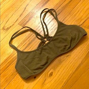 Green Free People Bralette